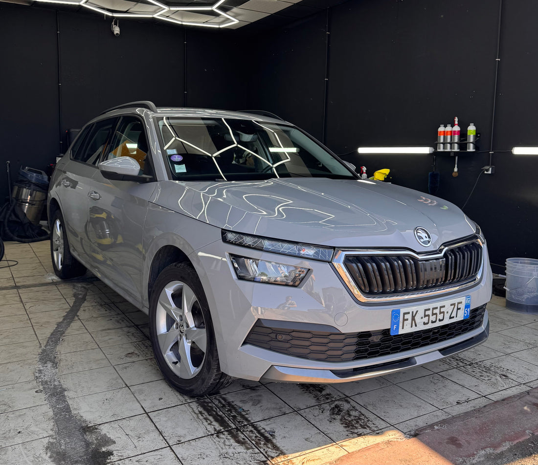 NETTOYAGE D'ENTRETIENT SUR SKODA KODAQ À CORBAS LYON RHONE-ALPES PROCHE ISÈRE